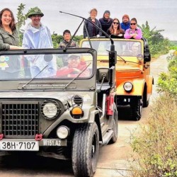 Passeio de jipe na aldeia de cerâmica de Hanói