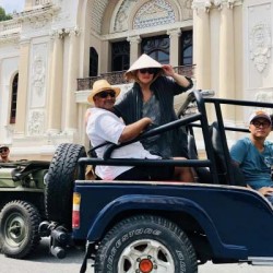 Passeio de jipe pela cidade de Ho Chi Minh