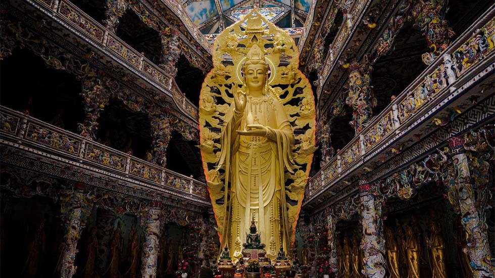 Pagode de Linh Phuoc