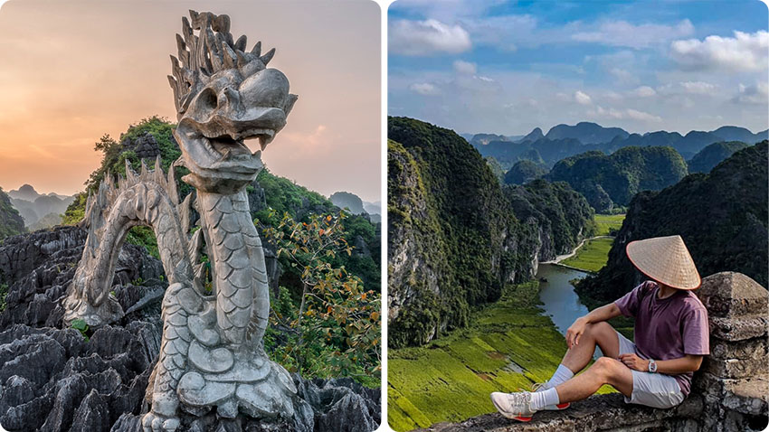 Caminhe na caverna de Mua