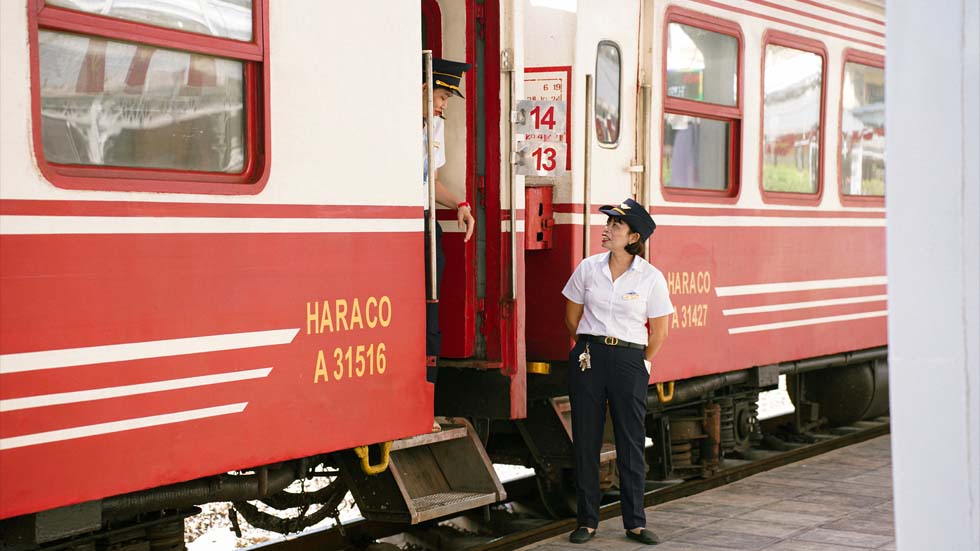 Trem de Hanói a Hai Phong