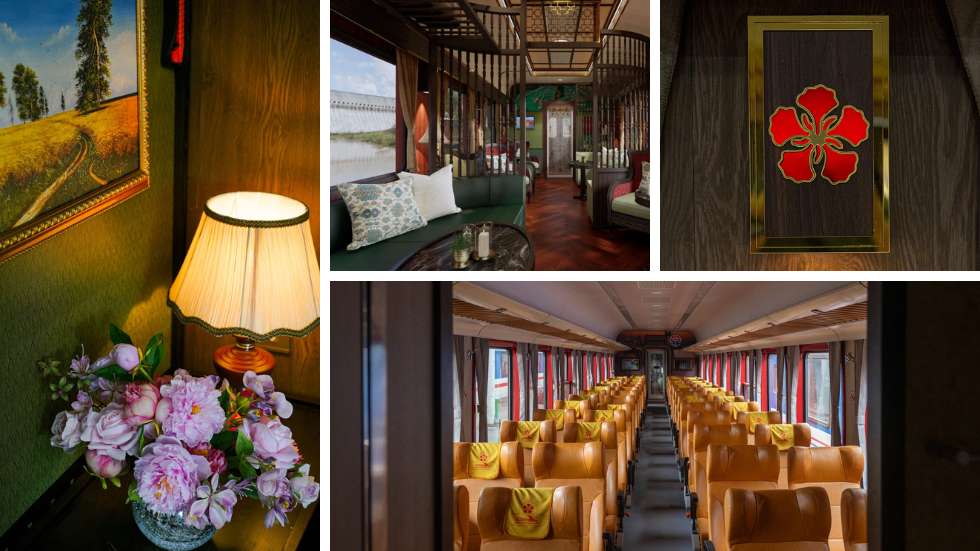 Trem de luxo de Hanói a Hai Phong