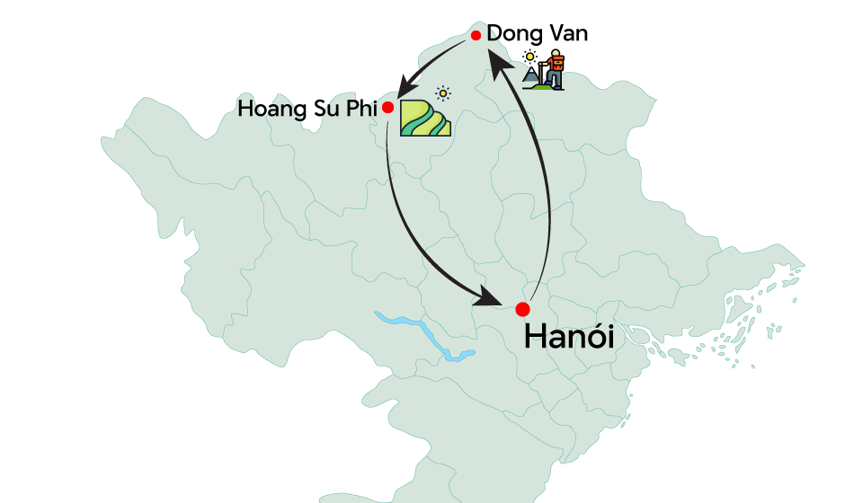 Viajar em Hoang Su Phi